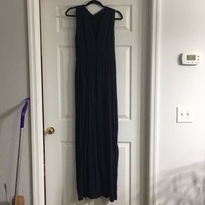 Formal Navy Maxi Dress